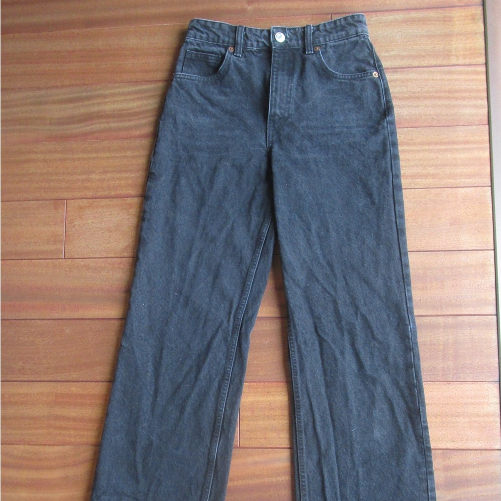 Zara Charcoal Corduroy Trousers